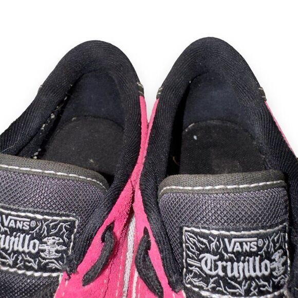 Vans TNT Advanced Prototype Skate Sneakers Pink / Black / White Youth 5 - Picture 11 of 12